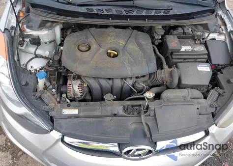 2013 Hyundai Elantra Gls из США, поврежденный, VIN KMHDH4AE6DU870387